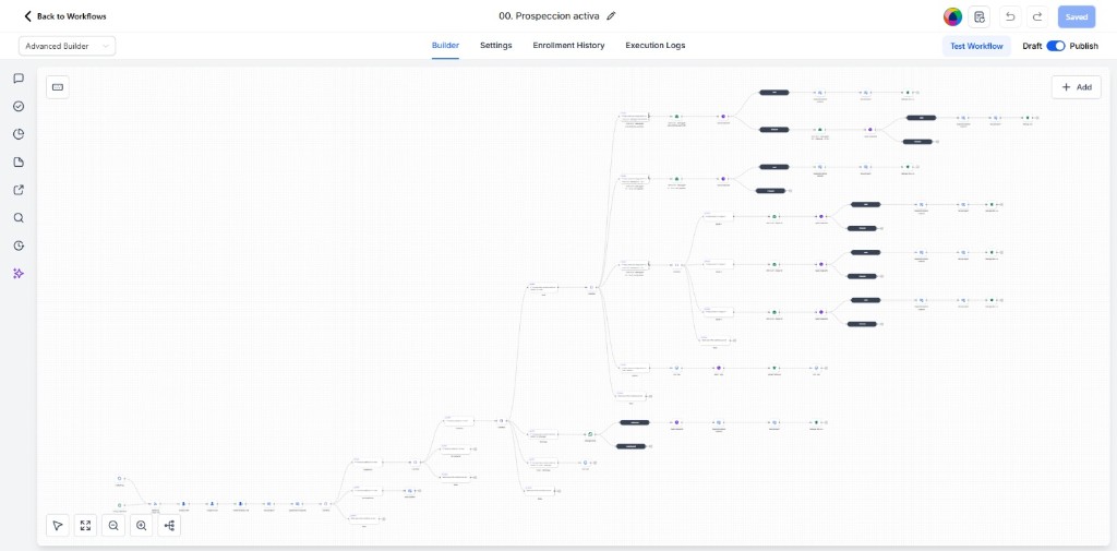 Active prospecting → HubSpot preview
